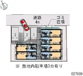 ★手数料０円★朝霞市膝折町２丁目 月極駐車場